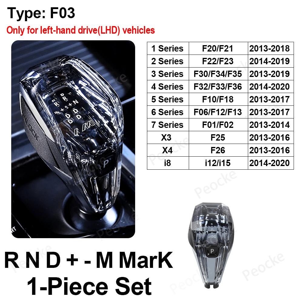 

Ручка переключения передач из хрусталя для BMW F10 F20 F21 F22 F32 F33 F36 G30 Головка рычага переключения передач F06 F12 F13 E70 E71 F30 Из хрусталя