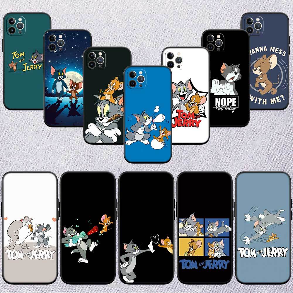 Tom and Jerry Phone Case for Redmi Note 12 12S 12C 13 13C 13R 14 14S 14R 14C 11A 13X A3 A3X A4 A5 Pro Max Plus