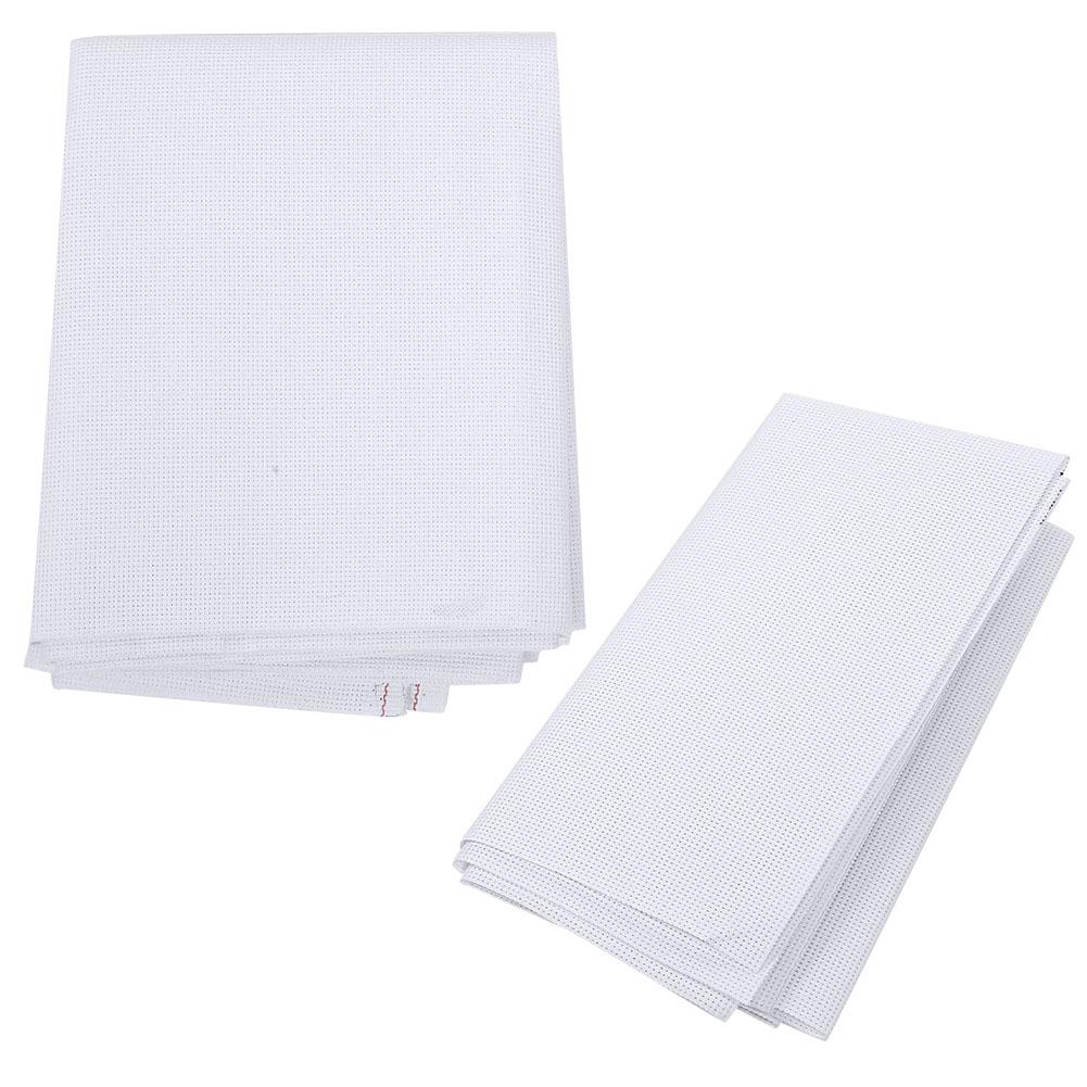 Cross Stitch Fabric Embroidery Hand Woven Mesh Gridding Cloth 14 CT Houseware Carpet DIY Accessory