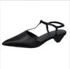 Fashion Brand Shoes for Women Sexy Pointed Toe Women's Sandals Comfortable Low Heel Trendy Sandal Simple Versatile Plus Size 43 Pumps