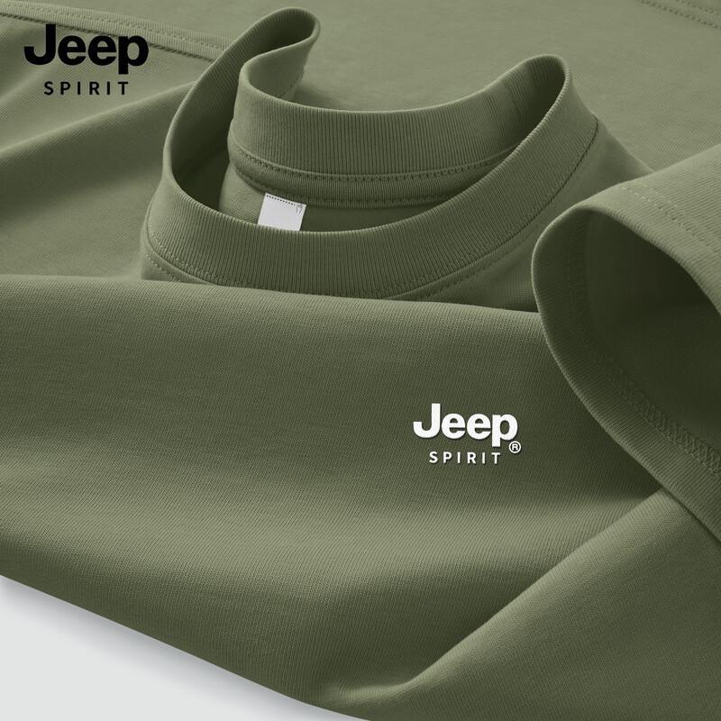JEEP SPIRIT Men s 2025 Loose Fit Cotton T-Shirt L
