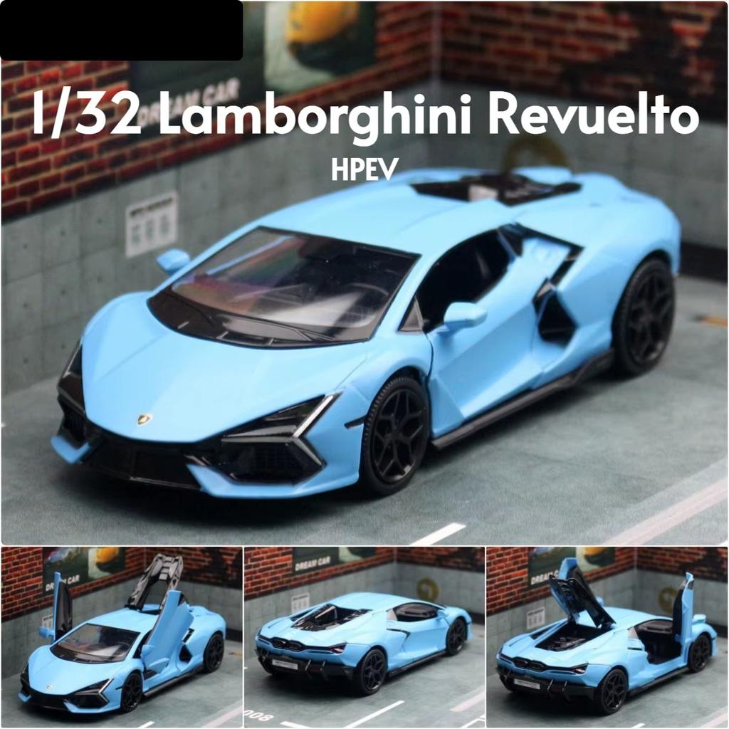 1/32 Lamborghini Revuelto Super Sport Model Autíčka RMZ CiTY 1:32 Miniaturní kolekce odlévaných vozidel Dárek pro děti chlapce
