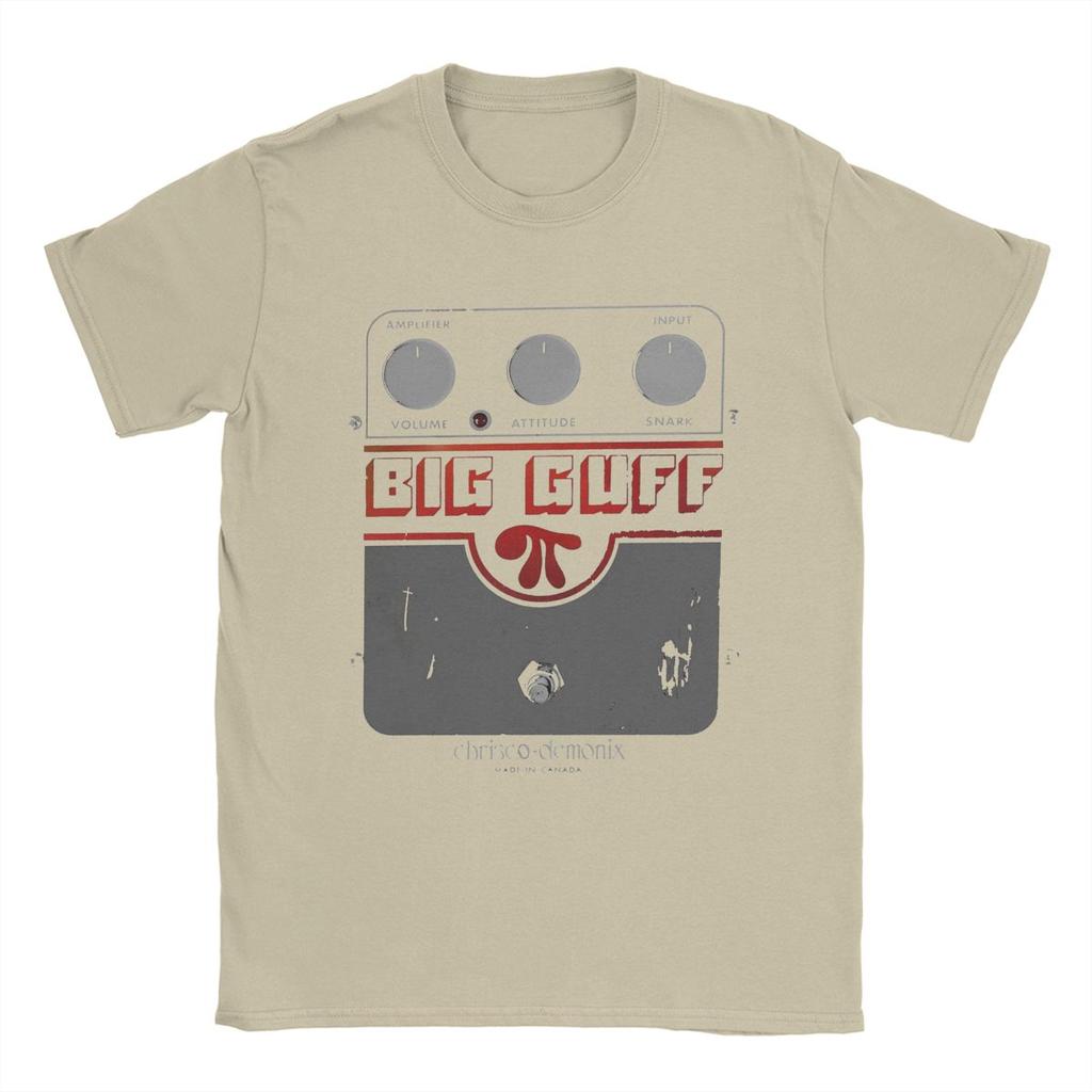 E-Gitarren-Effektpedal Big Guff T-Shirts für Herren Baumwoll-T-Shirts Rundhals-T-Shirt Kurzarm-Kleidung Geschenkidee