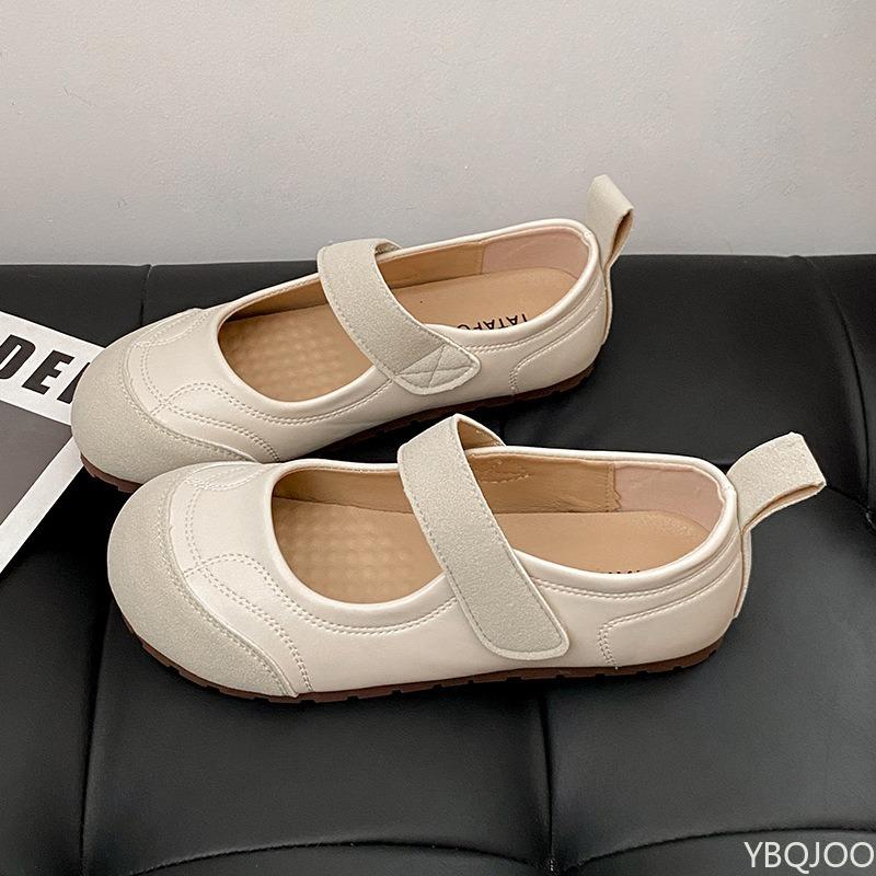 Fashion Women's New Spring Autumn One-piece Shallow Mouth Fashionable Versatile Women's Shoes Elegant Minimalist Soft-soled Shoes