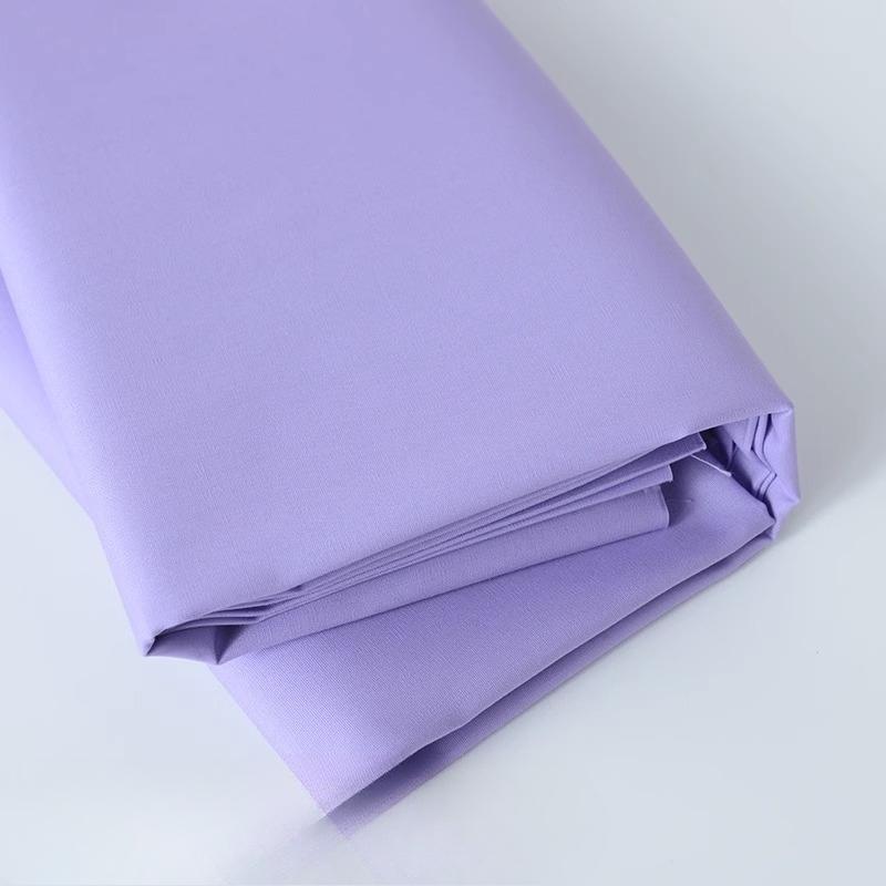 100/300/500cm Cotton Poplin Fabric Solid Color White Red Black for Sewing Accessories Quilting Patchwork handmade DIY Colth