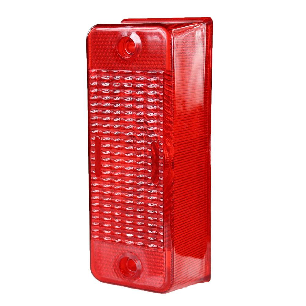 2PCS Rear Red Light Lens 6672276 For Bobcat 751 753 763 773 863 873 883 S100/130