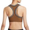Nike Logo Full Coverage Sports Bra Women Underwear Brown FV6276-281