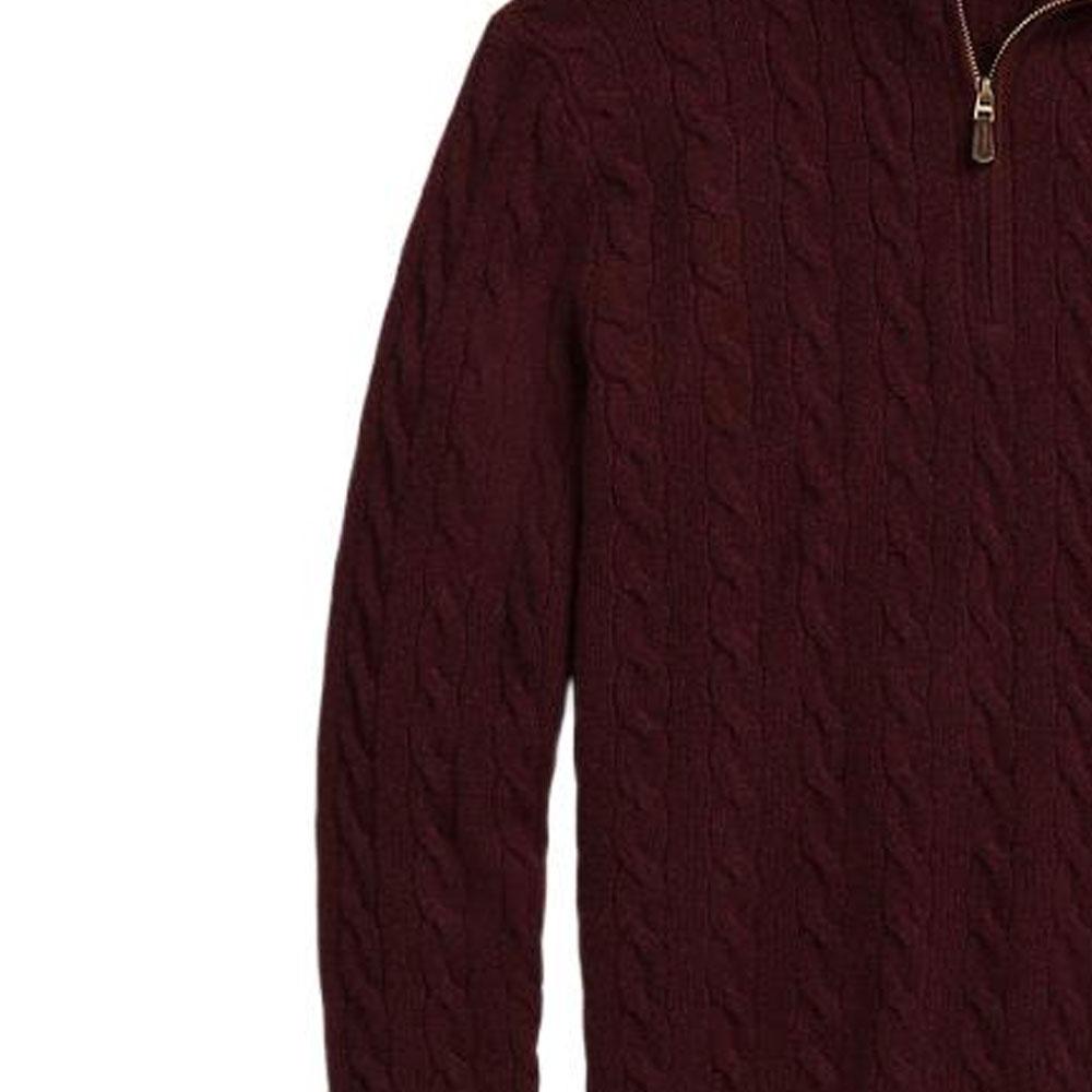Polo Ralph Lauren FW22 Logo Embroidered Half High Neck Pullover Sweater Men Sweater MNPOSWE16821082-601