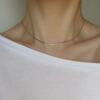 Stainless Steel Round Snake Chain Choker Necklace For Women 0.9mm-2.0mm Gold Silver Color Daily Fashion Female Jewelry