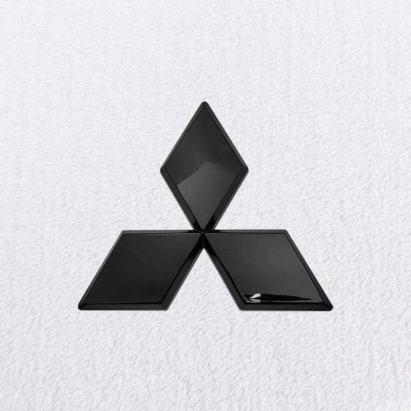 ABS Car Front Rear Badge Grille Emblem for Mitsubishi Outlander Ralliart Lancer ASX Pajero Eclipse Delica EVO Grandis Colt