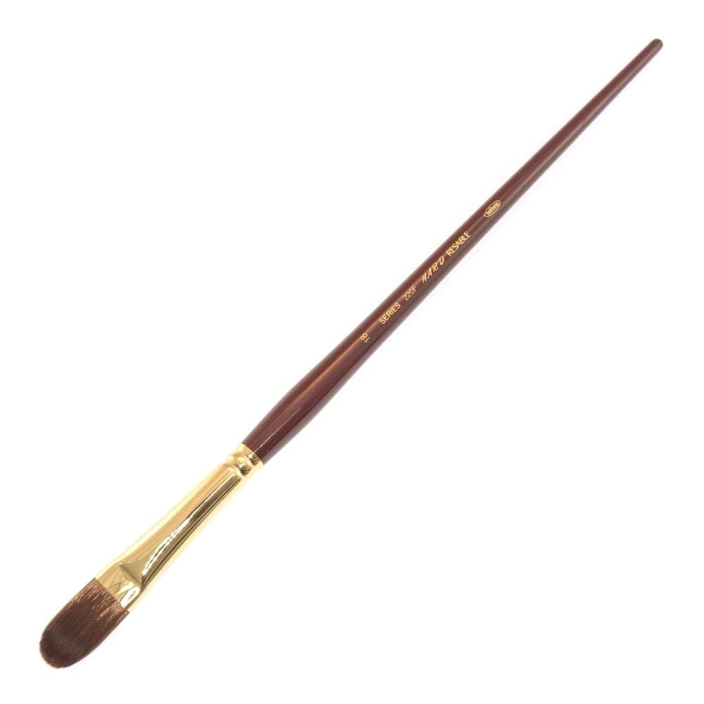 

Кисть Holbein Paint Brush Hard Resable 220F, фундук 20 105721, масло/акрил №.