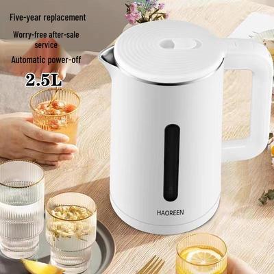 Kompakter Elektrischer Wasserkocher für Zuhause & Wohnheim: Isoliert, Schnell heizend, Automatisch, Tragbar für Tee & Kochen.