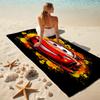 Lightning McQueen Beach Towel Outdoor Camping Beach Towel for Vacation Swim Outdoor Pool Absorbent Bath Towel