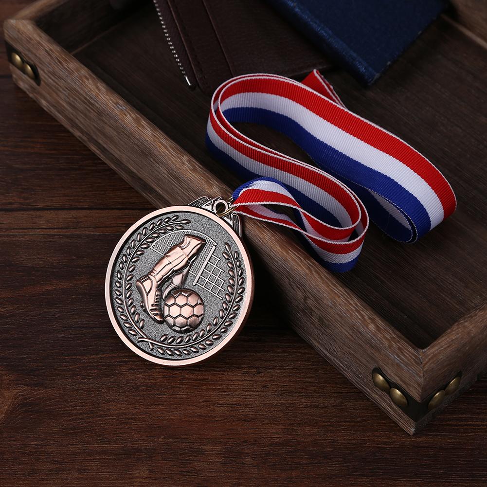 Competition Medals Zinc Alloy Football Competition Games Medals Wear-resistant Collection Decoration Souvenir Gift