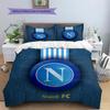 Napoli Pattern Bedding Home Decoration Birthday Gift (1 * duvet cover + 2 * pillowcase, without core)
