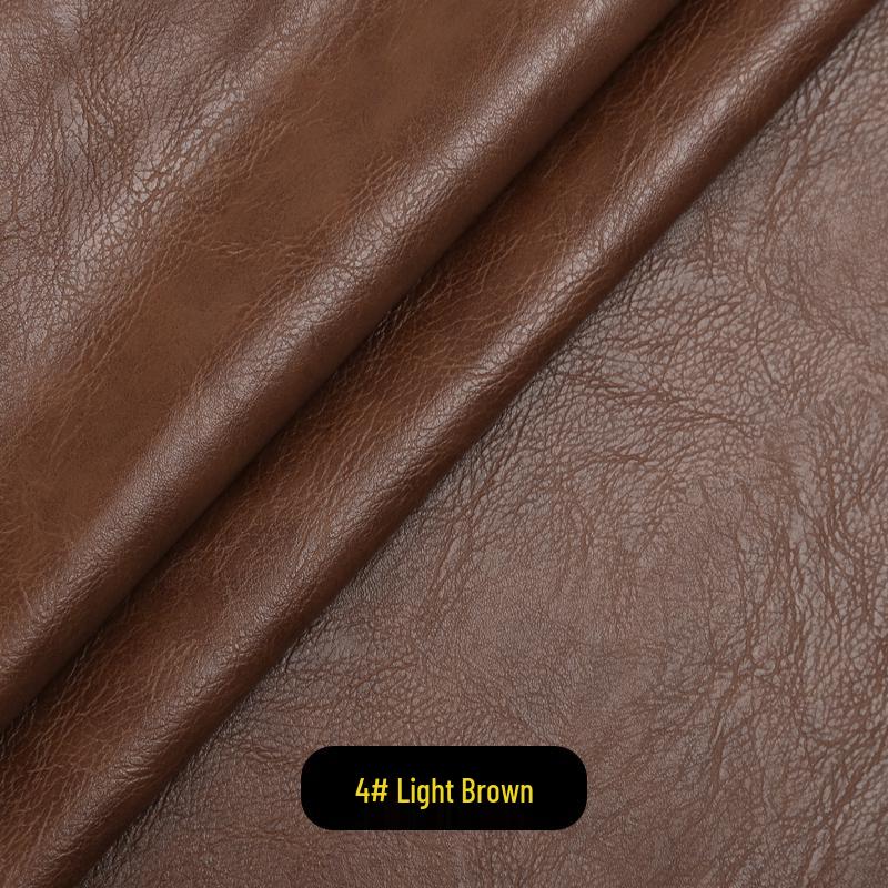 Crazy Horse Faux Leather Fabric: Waterproof PU Imitation for Sofa, Car, and Furniture Upholstery