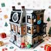 Street View Hero Series Sanctuary Sanctuary Showdown Building Blocks Model Set Particles Suitable for Birthday Gift