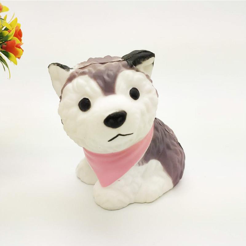 Squishy Dog Plush Toy With Slow Rebound Pu Foam For Stress Relief And Gift Giving