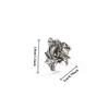 Retro Vliegende Draak Open Ring Mannen Drakenjaar Dominerende Wijsvinger Ring Niche Accessoires