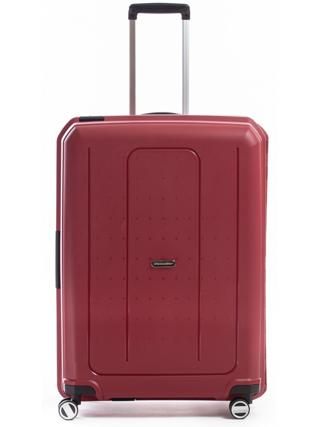 

Большой чемодан на тележке 75 см Clicker Metzelder Red