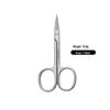 Stainless Steel Beauty Scissors: Eyebrow & Eyelash Trimmer for Men and Women
