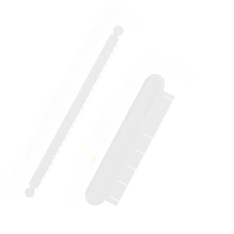 Flip Cake Arc Ruler Adjustable Baking Measuring Tool with Graduated Scale Cake Framing Aid for Decorating Marking Swags Garland