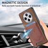 Phone Case For Xiaomi Redmi 14C 4G/14R 5G/Poco C75 4G Retro Jean Cloth Texture Leather Back Cover Card Holder