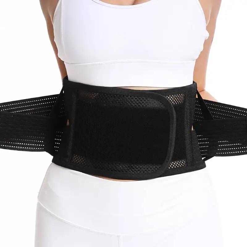 Breathable Back Brace Adjustable Lumbar Support Belt For Lower Back Pain Relief Sciatica Waist Support