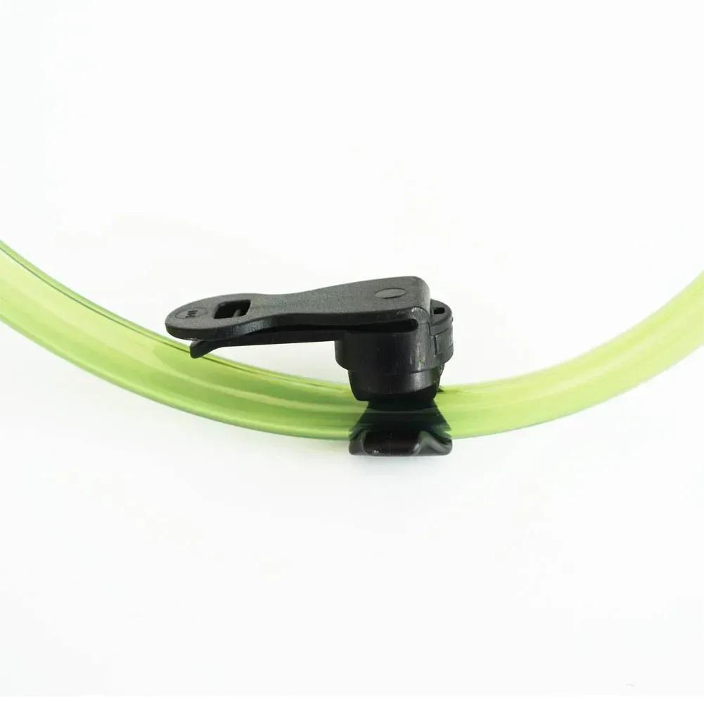 Outdoor Hiking Backpack Hanger Magnetic Drinking Tube Water Bladder Clip Rotatable Drinking Tube Clip Drinking Water Bag Clip