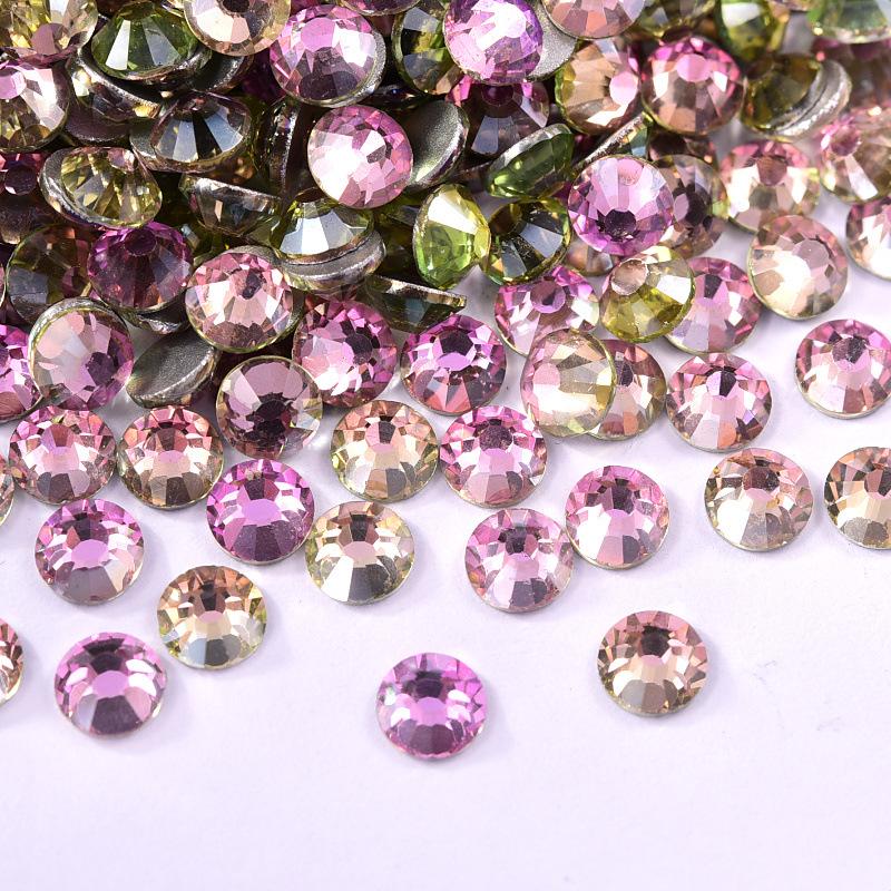 Kristallglas Nagelkunst Flacher Boden Diamant DIY Strass Handytasche Schönheit Guomao A Schmuckzubehör