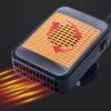 12V Small Auto Heater Cup Multi-Purpose Windshield Defogging Fan Lightweight Portable Windscreen Defroster for Car Truck