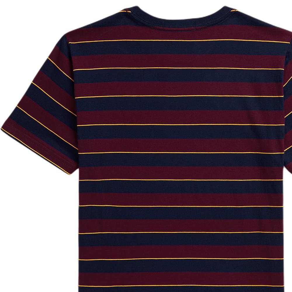 Polo Ralph Lauren Striped Round Neck Short Sleeve Cotton T-Shirt Kids Tops 323979347-001