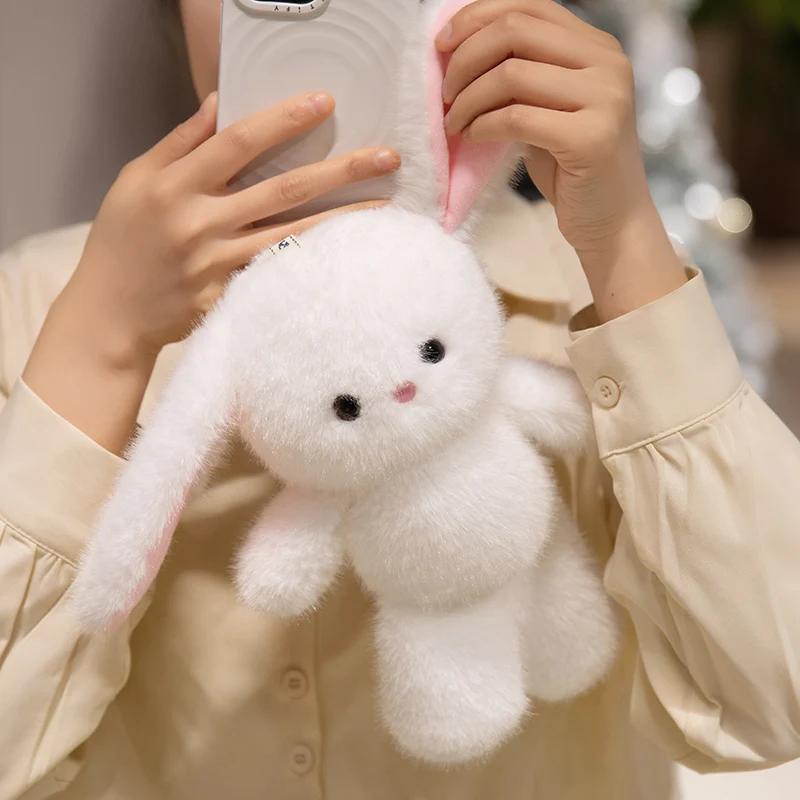 6 Styles Cartoon Running Animal Plush Toys Panda Penguin Rabbit Elephant Doll Cuddly Lively Companion Doll Funny Kids Gift