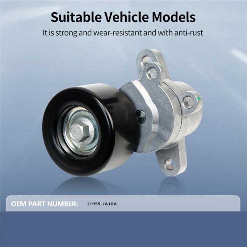 

NEW-Belt Tensioner Kit Belt Tensioner Kit For Nissan 11955-JA10A Belt Tensioner Assembly For Nissan Altima 3.5L