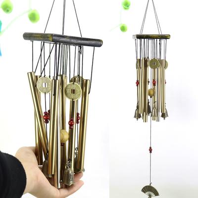 Wind Chime Multi Aluminum Pipe Wooden Decorative Wind Chime Gift for Cabin Home Door Window