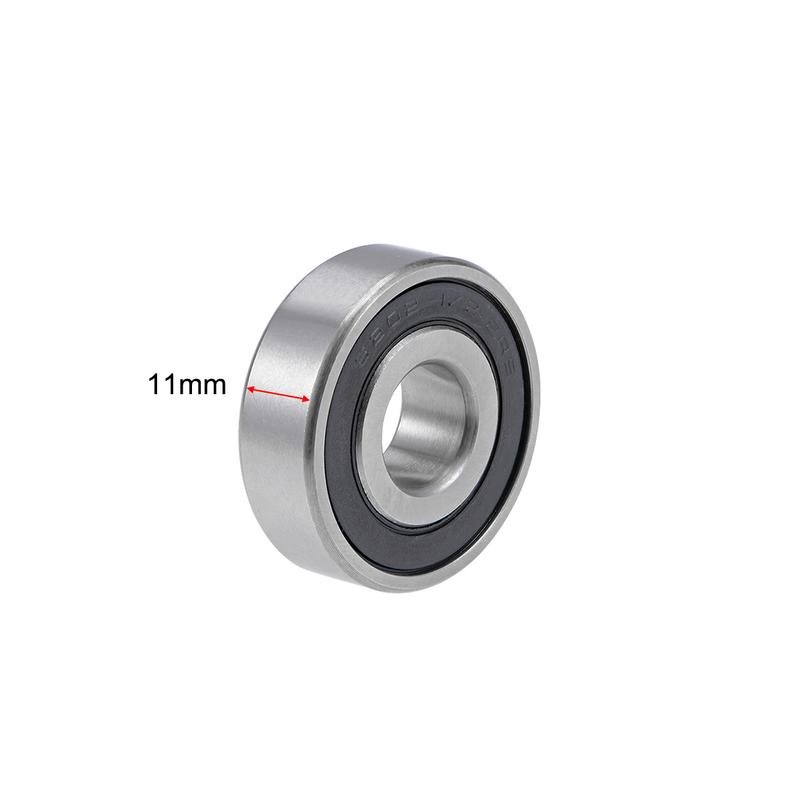 X Autohaux Universal Deep Groove Ball Bearing 6202-12-2RS Double Sealed Chrome Steel Z2 12x35x11mm Lever Bearings Accessories