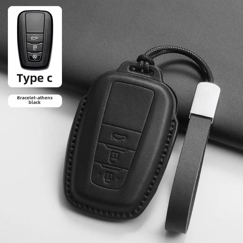 Quality Pink Key Cover for Toyota Camry Asian Dragon Harrier RAV4 Corolla Leaping CHR Key Holder Bag from Mainland China