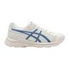 Asics Gel Contend 4 Physical Fitness Test & Exam Cushioning Breathable Low Top Kids' Running Shoes White Blue Unisex 1014A322-101
