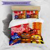 3pcs Duvet Cover Set (1*Duvet Cover + 2*Pillowcase, Without Core), Five Nights At Freddy's Print Bedding Set, Bedroom Decor, All‑Season, Birthday Gift