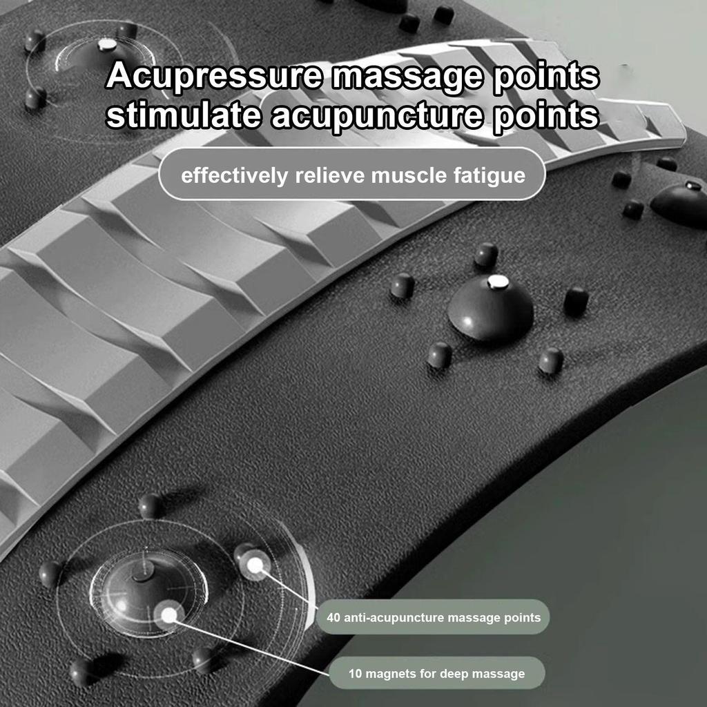 Rückenstrecker Mehrstufig Verstellbares Massagegerät Taille Nacken Fitness Lendenwirbelsäule Halswirbelsäule Halswirbelsäule Stützmassagegerät