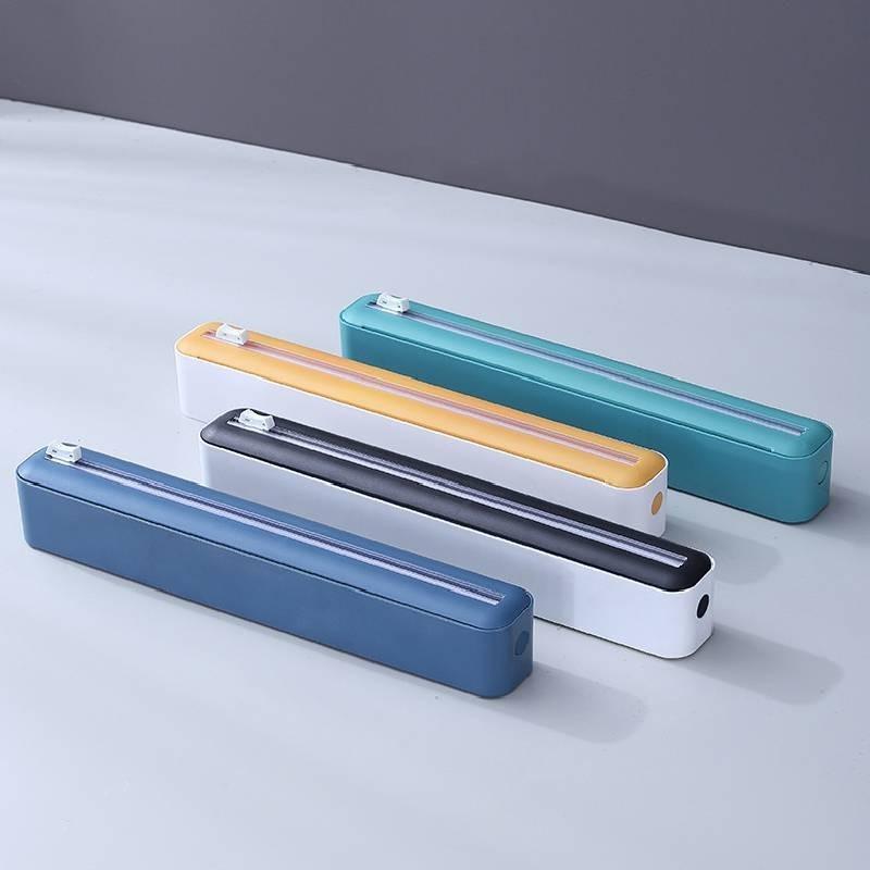 Kitchen Wrap Food Holder Wrap Dispenser Cling Film Dispenser Tin Foil Cutter