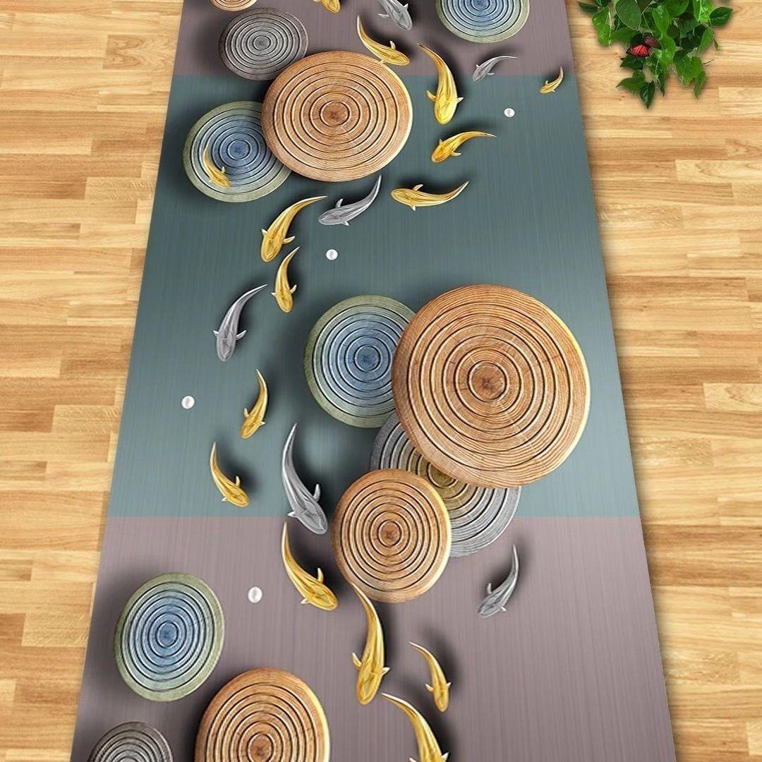 

Скандинавский коридор, длинный ковер для гостиной, нескользящий ковер для лестницы, прихожей, прохода в отеле, свадебный домашний коврик для входа W80*H200CM