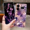 Case For OPPO Realme GT5 240W Flower Butterfly Protective Casing For Realme GT 5 240W Transparent Soft Silicone TPU Phone Cover