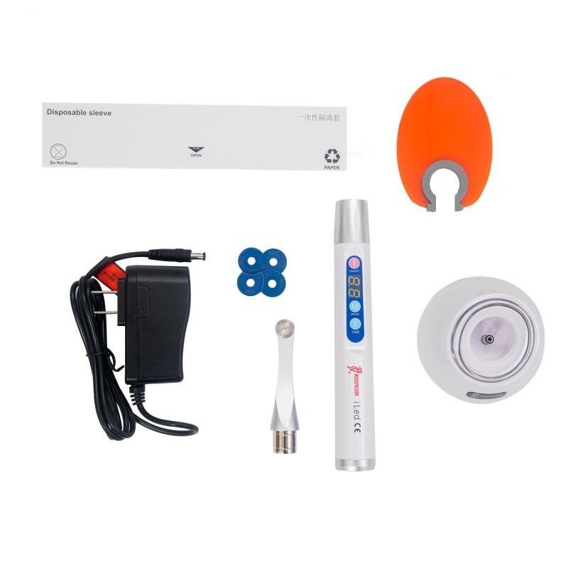 High Light Intensity Wireless Dental LED Curing Light Portable Dental Lamp Handheld Dental Restoration Equipment