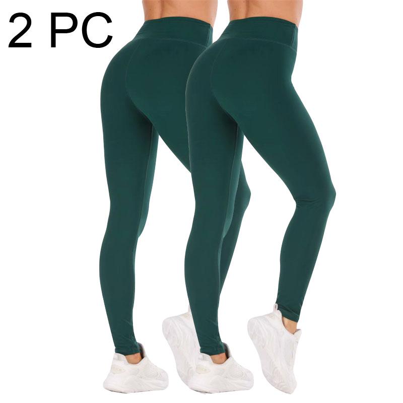 Buy 2 PCS Sets Women Leggings Solid 