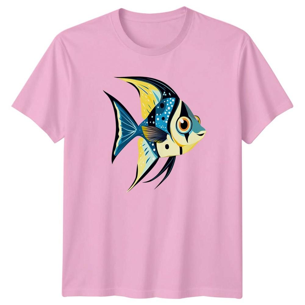 Angelfish TShirt Tropical Ocean Marine Wildlife Gift For Him And Her