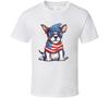 Stars & Stripes Patriotic Dog Tee Usa Pride Tshirt July 4th Unisex T Shirt