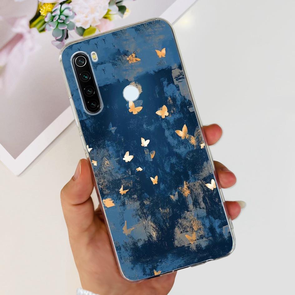 For Xiaomi Redmi Note 8 Case Cute Cartoon Soft Silicone Phone Cases For Xiaomi Redmi Note 8T 8 t Cover On Redmi Note8 Back Coque