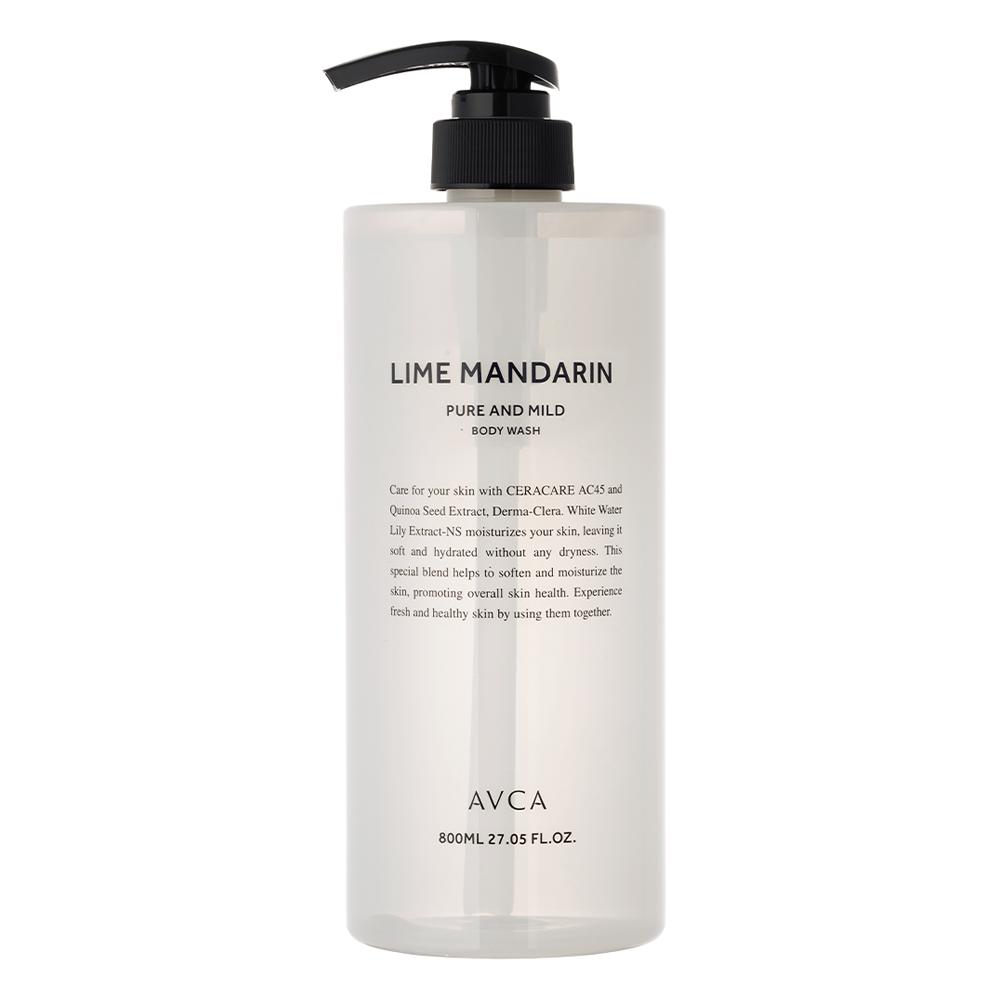 

Abka Pure & Mild Body Wash Лайм і Мандарин, 800 мл, 1 шт.