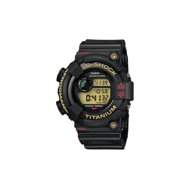 

Casio G-SHOCK FROGMAN series 200m waterproof quartz movement resin strap Japanese and Korean watch men s watch black dial DW-8201NT-1JR чёрный